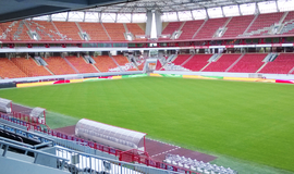 Светодиодные рекламные борты, город Москва, стадион Локомотив, 2013 год