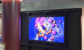 Светодиодный экран, город Сургут, 2018 год